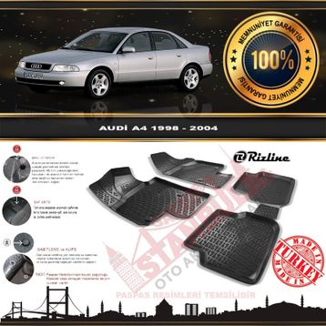 Rizline Audi A4 1998-2004 3D Havuzlu Paspas