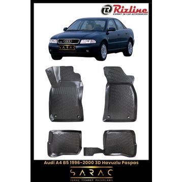 Rizline Audi A4 2000 Model 3D Havuzlu Paspas
