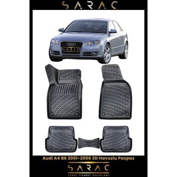 Rizline Audi A4 2003 Model 3D Havuzlu Paspas