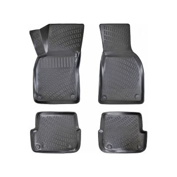 Rizline Audi A4 2004-2008 B7 Siyah 3D Havuzlu Paspas