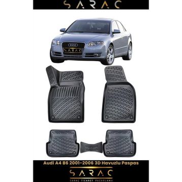 Rizline Audi A4 2005 Model 3D Havuzlu Paspas