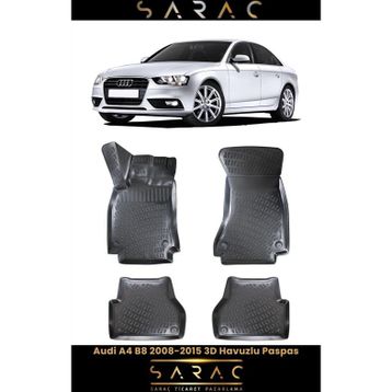 Rizline Audi A4 2010 Model 3D Havuzlu Paspas