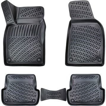 Rizline Audi A4 B6 2001 2006 Siyah 3D Havuzlu Paspas