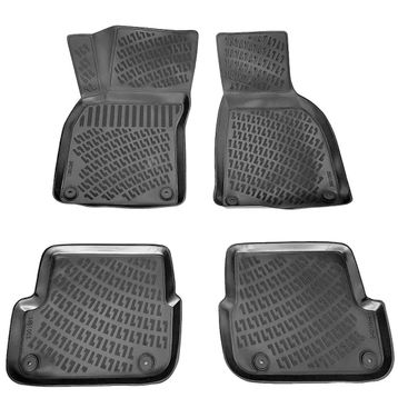 Rizline Audi A6 2004 - 2011 Arası Siyah 3D Havuzlu Paspas