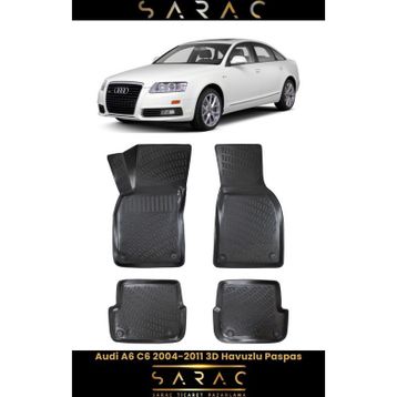 Rizline Audi A6 2006 Model 3D Havuzlu Paspas