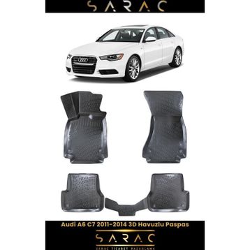 Rizline Audi A6 2013 Model 3D Havuzlu Paspas