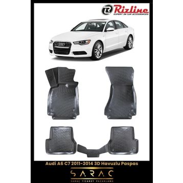 Rizline Audi A6 2013 Model 3D Havuzlu Paspas