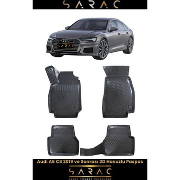 Rizline Audi A6 2022 Model 3D Havuzlu Paspas