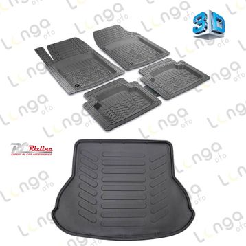 Rizline Audi A6 C6 2004-2011 3D Havuzlu Paspas
