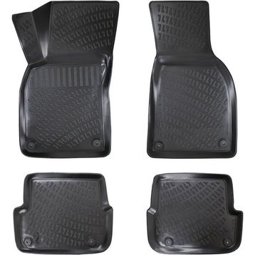 Rizline Audi A6 C6 2004-2011 3D Siyah Havuzlu Paspas