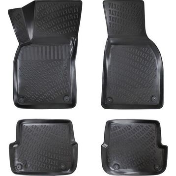 Rizline Audi A6 C6 2004-2011 3D Siyah Havuzlu Paspas