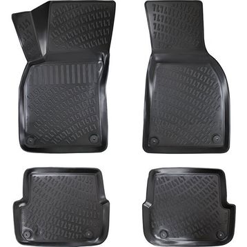 Rizline Audi A6 C6 2004-2011 3D Siyah Havuzlu Paspas