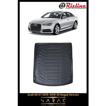 Rizline Audi A6 C7 2015-2018 3D Bagaj Havuzu