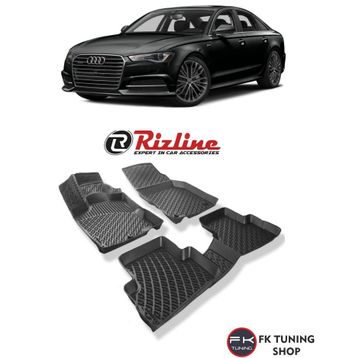 Rizline Audi A6 C8 2014 Sonrası 3D Havuzlu Paspas