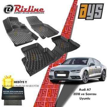 Rizline Audi A7 3D Havuzlu Paspas