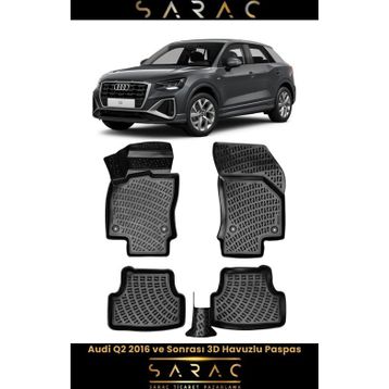 Rizline Audi Q2 2022 Model 3D Havuzlu Paspas
