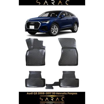 Rizline Audi Q5 2013 Model 3D Havuzlu Paspas