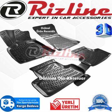 Rizline Audi Q5 3D Havuzlu Paspas