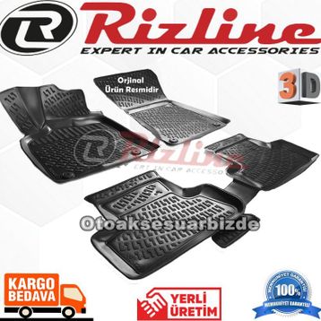 Rizline Audi Q5 3D Havuzlu Paspas
