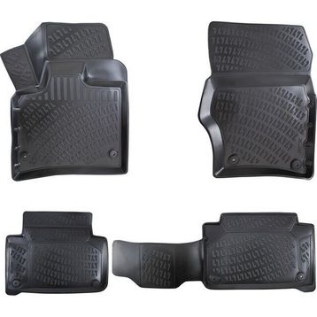 Rizline Audi Q7 2005-2015 Siyah 3D Havuzlu Paspas