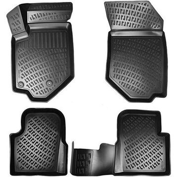Rizline Audi Q7 2006- 2015 3D Siyah Havuzlu Paspas