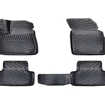 Rizline Audi Q7 Siyah 3D Havuzlu Paspas