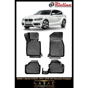 Rizline BMW 1 Serisi F20 21 2019 3D Havuzlu Paspas