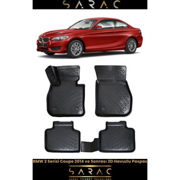 Rizline Bmw 2 Serisi Coupe 2015 Model 3D Havuzlu Paspas