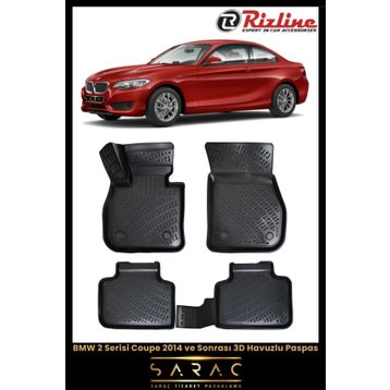 Rizline Bmw 2 Serisi Coupe 2015 Model 3D Havuzlu Paspas