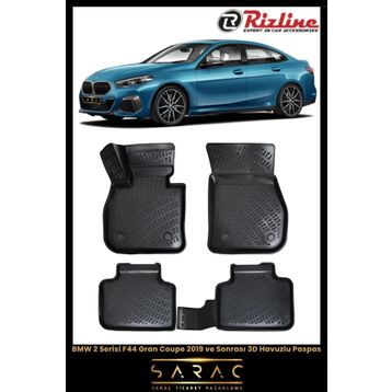 Rizline Bmw 2 Serisi F44 Gran Coupe 2024 Model 3D Havuzlu Paspas