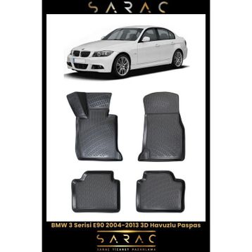 Rizline BMW 3 Serisi E90 2012 Model 3D Havuzlu Paspas
