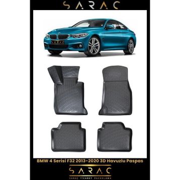 Rizline Bmw 4 Serisi F32 2018 Model 3D Havuzlu Paspas