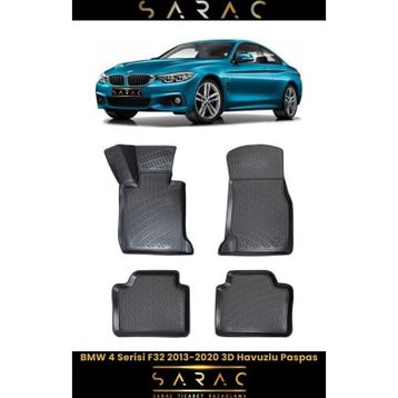 Rizline Bmw 4 Serisi F32 2018 Model 3D Havuzlu Paspas