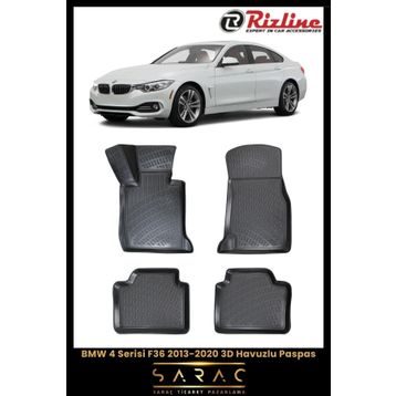 Rizline BMW 4 Serisi F36 2015 Model 3D Havuzlu Paspas