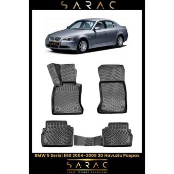 Rizline BMW 5 Serisi E60 2004 Model 3D Havuzlu Paspas