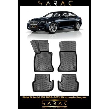 Rizline BMW 5 Serisi F10 2011 Model 3D Havuzlu Paspas