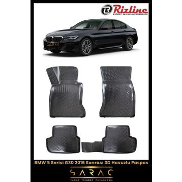 Rizline BMW 5 Serisi G30 2020 Model 3D Havuzlu Paspas