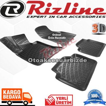 Rizline Bmw E46 1998-2004 3D Havuzlu Paspas