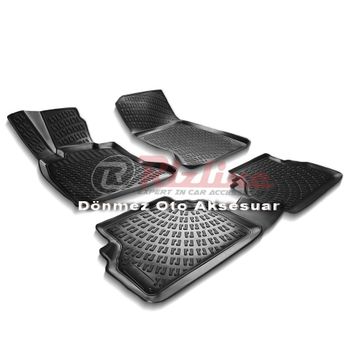 Rizline Bmw E60 5 Serisi 2005 2012 Siyah 3D Havuzlu Paspas