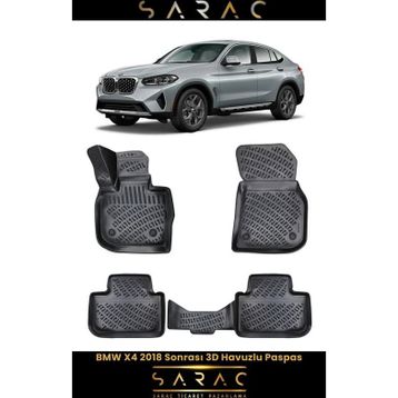 Rizline BMW X4 2024 Model 3D Havuzlu Paspas