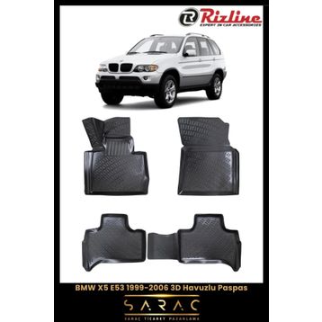 Rizline BMW X5 E53 2005 Model 3D Havuzlu Paspas