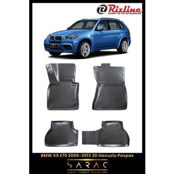 Rizline BMW X5 F15 2015 Model 3D Havuzlu Paspas