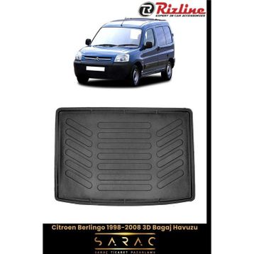 Rizline Citroen Berlingo 2003 3D Bagaj Havuzu