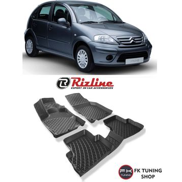 Rizline Citroen C3 2002-2009 3D Havuzlu Paspas