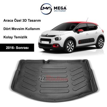 Rizline Citroen C3 2016-2018 Bagaj Havuzu