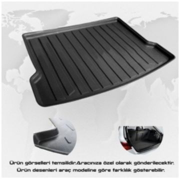 Rizline Citroen C3 Aircross Alt Kısım 3D Bagaj Havuzu