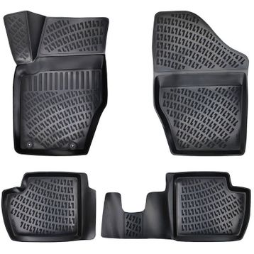 Rizline Citroen C4 Siyah 2004-2010 Arası 3D Paspas
