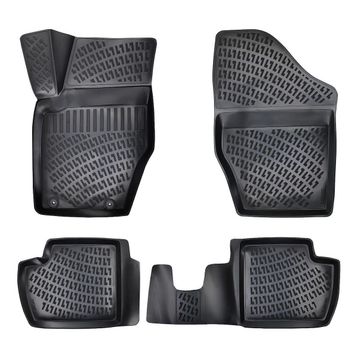 Rizline Citroen C4 Siyah 2004-2010 Arası 3D Paspas