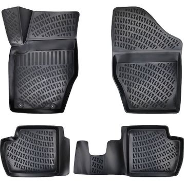 Rizline Citroen C4 Siyah 2004-2010 Arası 3D Paspas