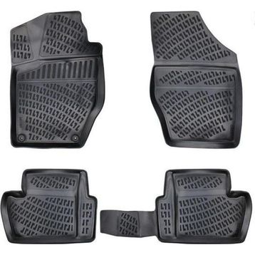 Rizline Citroen C4 Siyah 2010-2018 Arası 3D Paspas